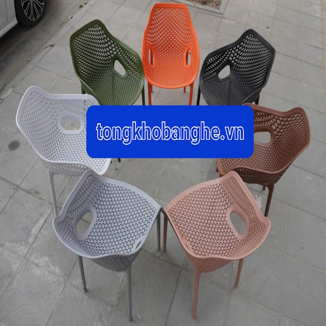 ghế nhựa đẹp cho quán